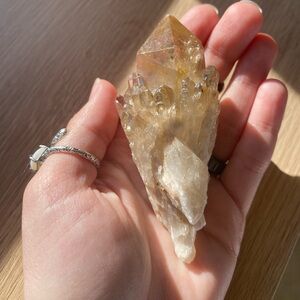 *SOLD* Raw Congo Kundalini Citrine Cluster